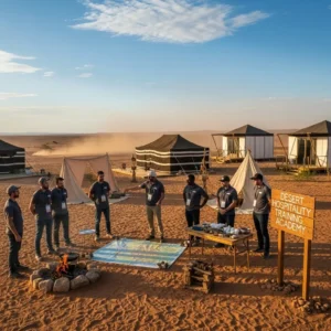 Read more about the article Desert Camp Training: Elevating Arabian Hospitality in the Golden Dunes