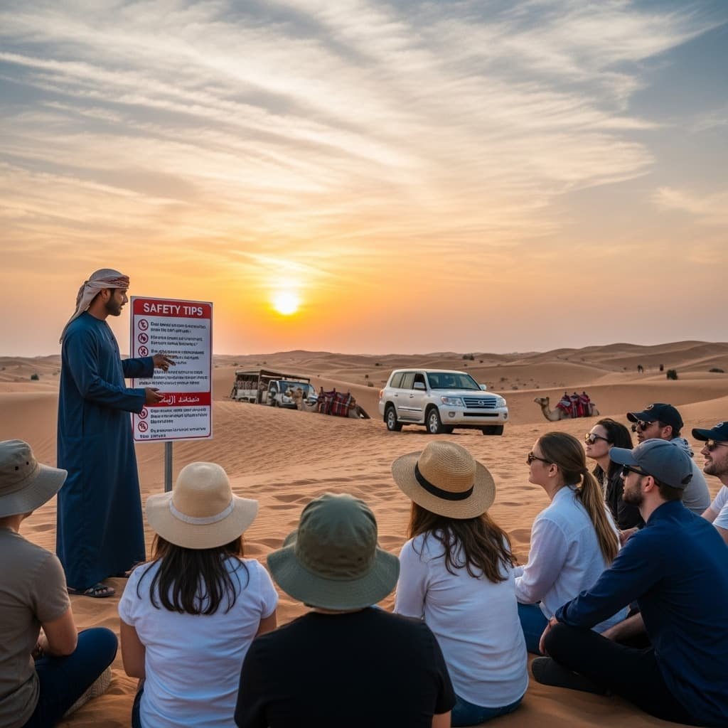 Read more about the article Desert Safari Safety: Ensuring Your Arabian Adventure Stays Secure and Fun