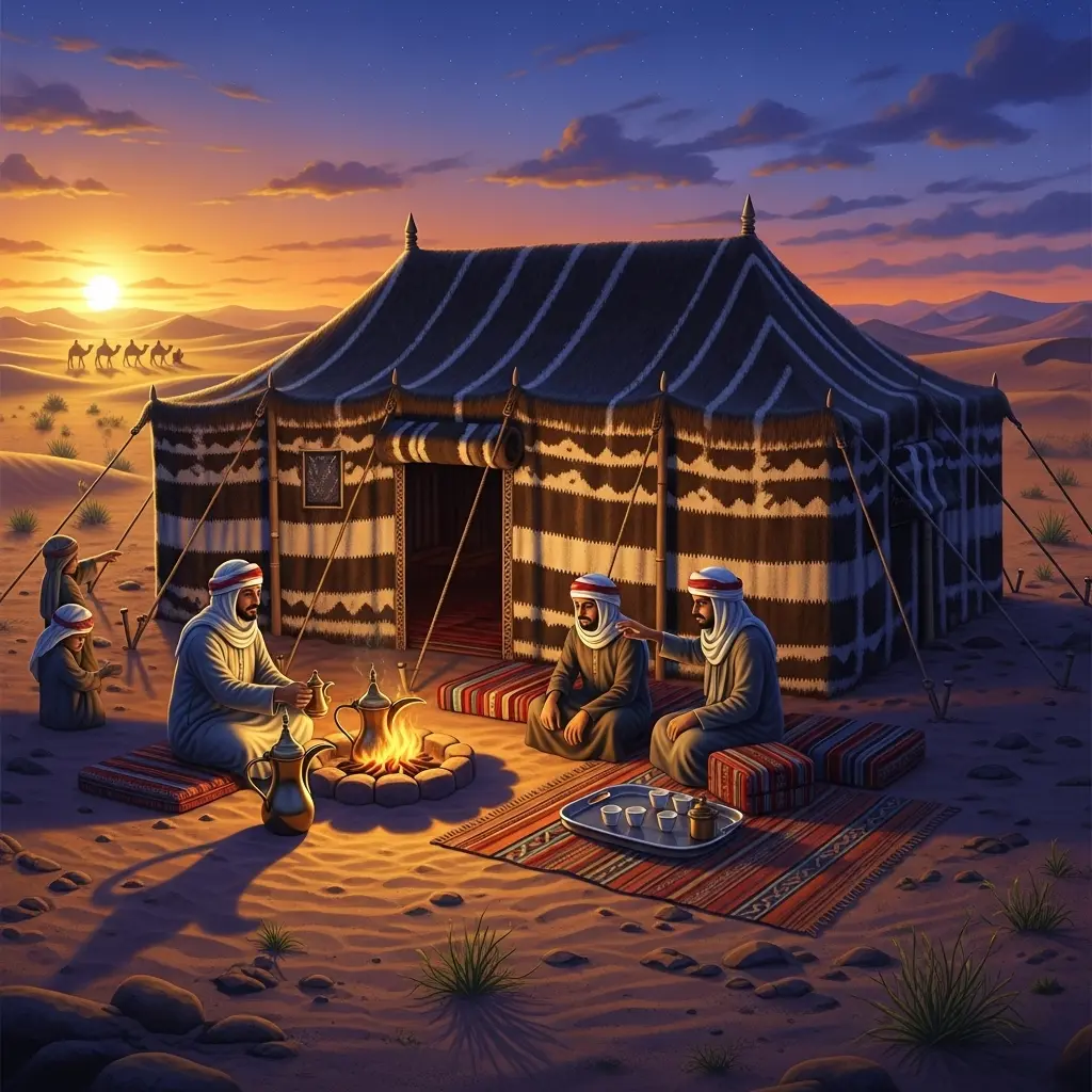 You are currently viewing Desert Tent Symbolism: 10 Remarkable Secrets of the Iconic Arabian Nomad Home