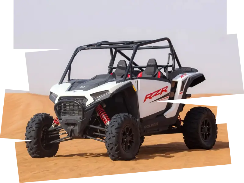 Double seater buggy ride at red dunes