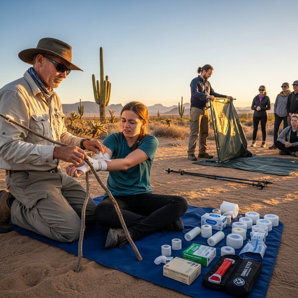 Read more about the article Desert First Aid: 12 Vital Techniques for 2026 Safety Success