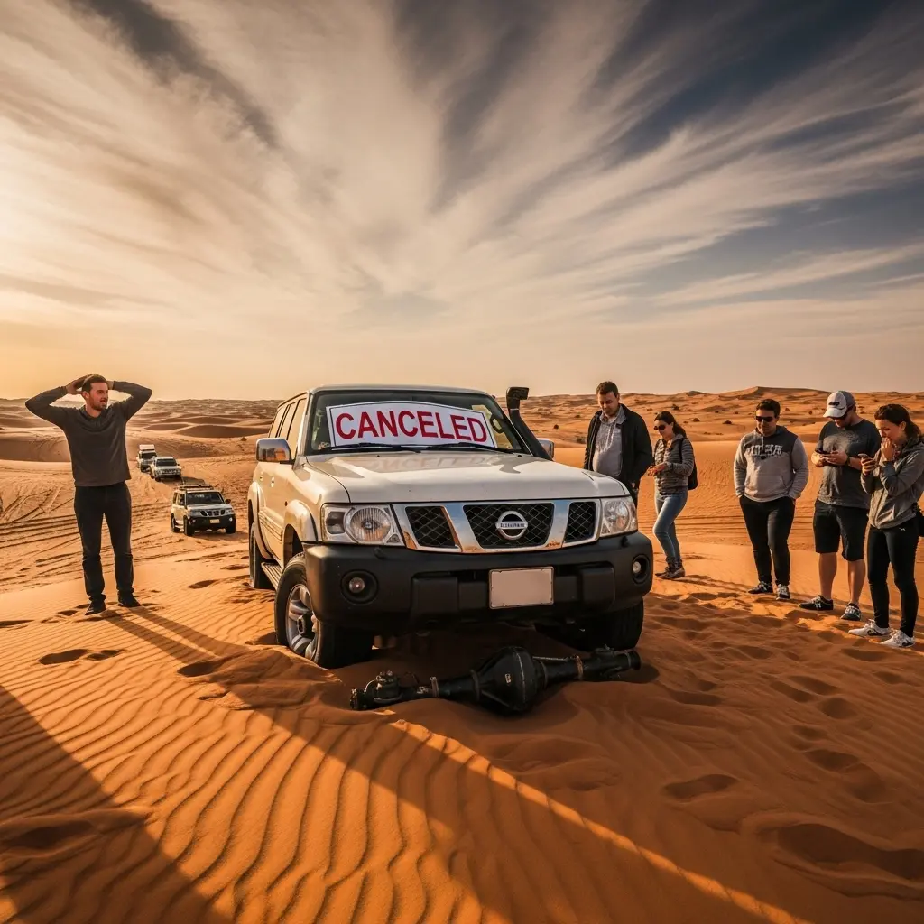 Read more about the article Desert Safari Dubai Cancellation Policy Explained: Navigating the Fine Print for 2026