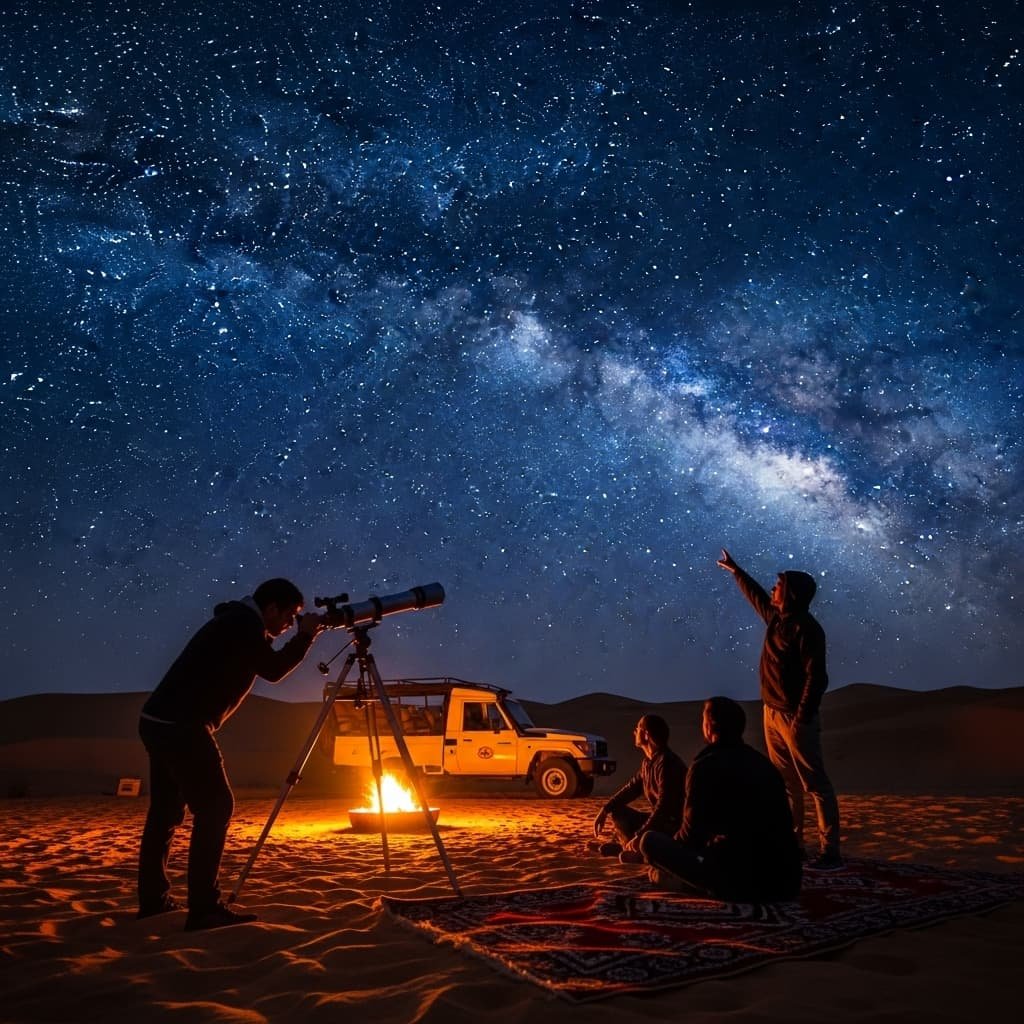 Read more about the article Dubai Stargazing Tour 12 Brilliant Reasons to Explore the Desert Night