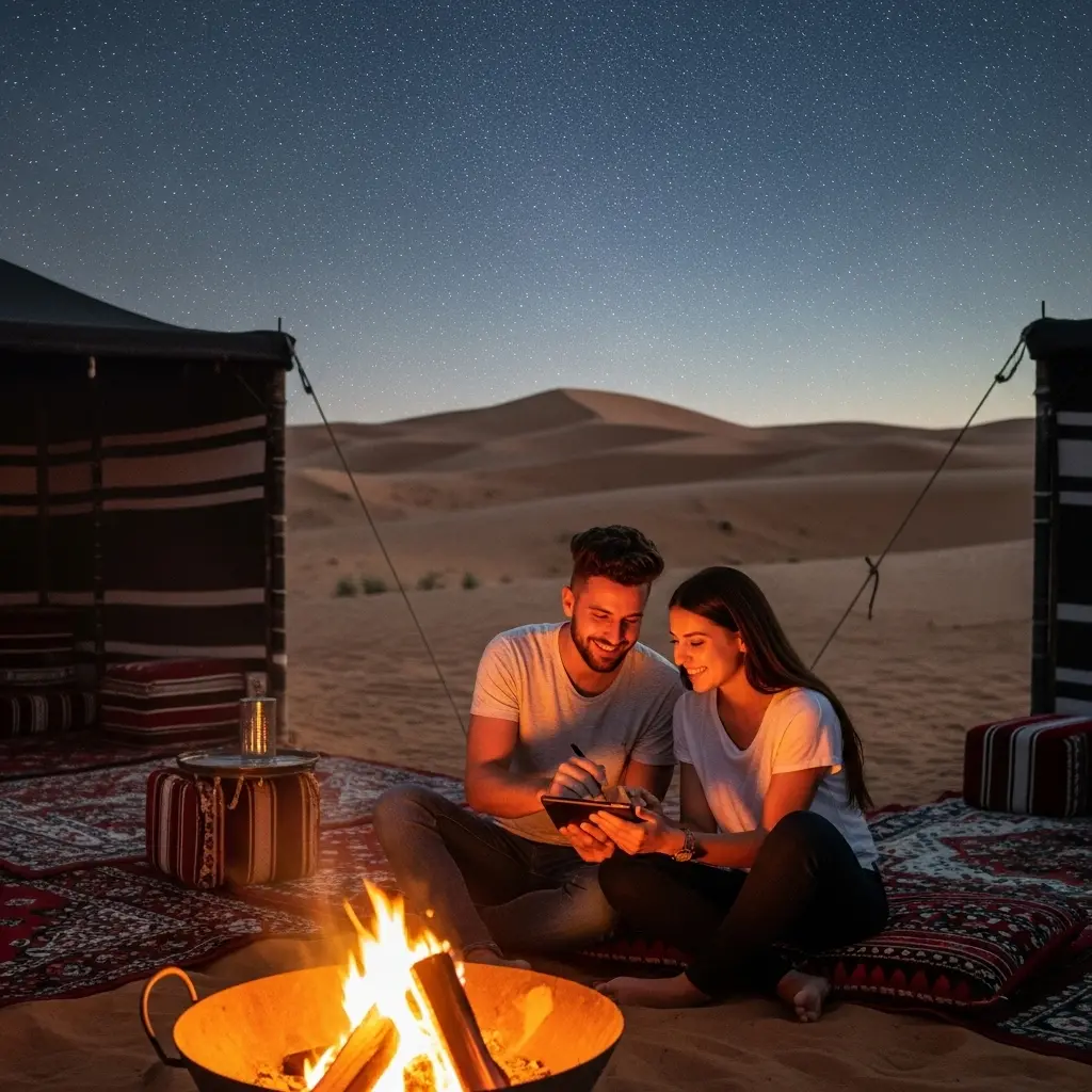 Read more about the article Overnight Desert Safari Dubai: A Deep Dive into Starlit Camping