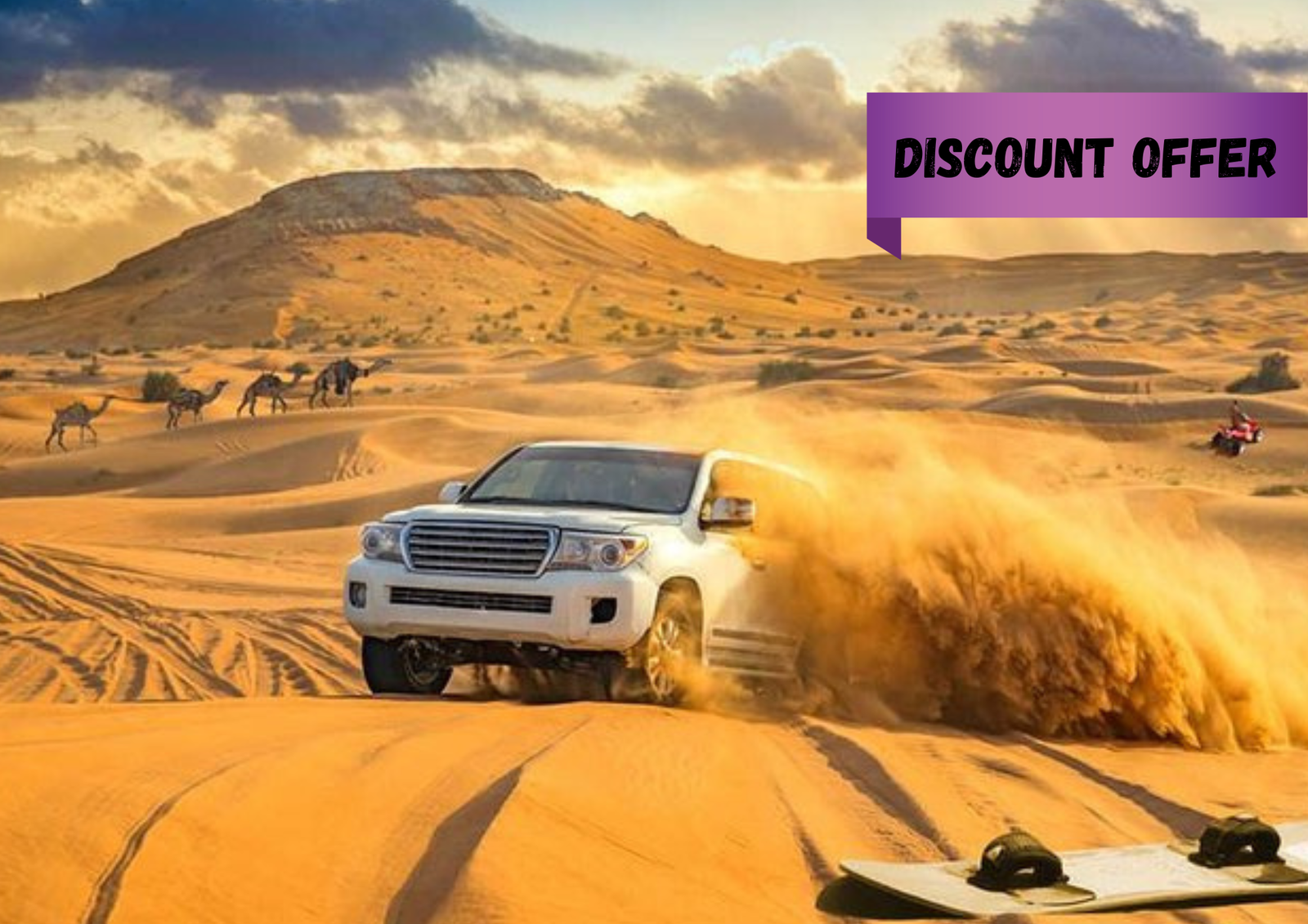 Morning desert safari